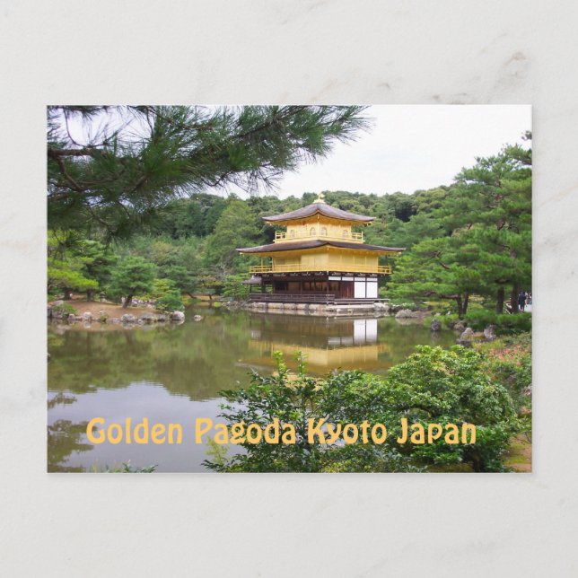 POSTCARD - Golden Pagoda Vykort (Framsida)