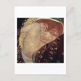 POSTCARD : GUSTAV KLIMT : DANAE : 1917-1918 VYKORT