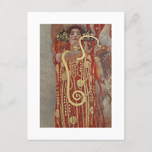 POSTCARD : GUSTAV KLIMT : HYGIEIA : 1907 VYKORT