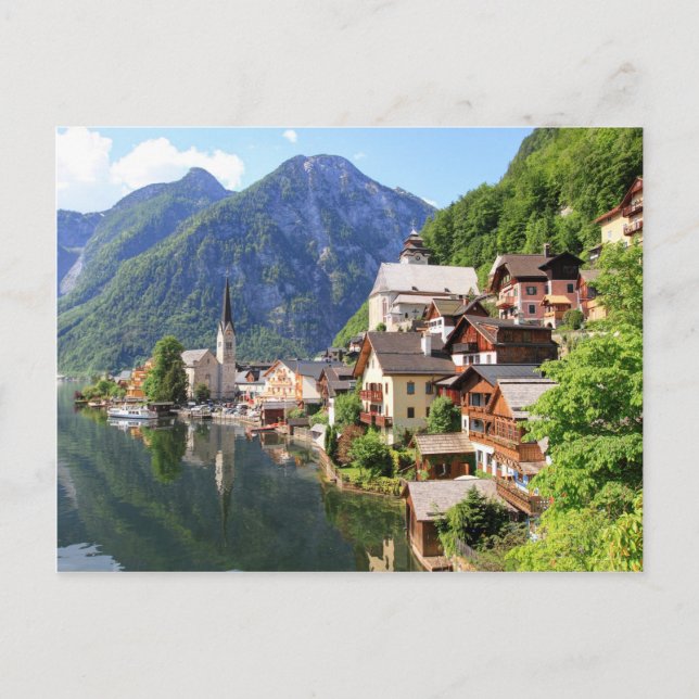Postcard Hallstatt, Österrike Vykort (Framsida)