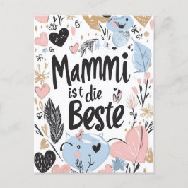 Postcard Inbjudan Vykort