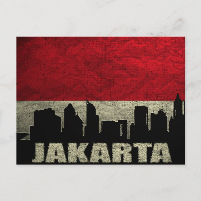 Postcard Jakarta Vykort (Framsida)