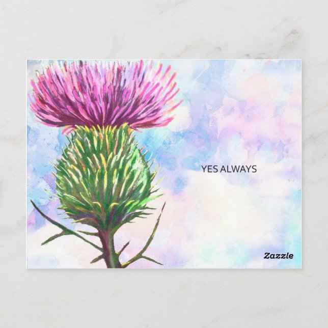 POSTCARD "JES ALLWAYS" VYKORT (Baksida)