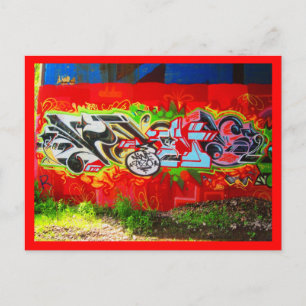 Postcard-Kärlek Art House-Graffiti 3 Vykort