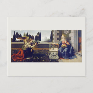 POSTCARD: LEONARDO DA VINCI:ANSLUTNINGEN VYKORT