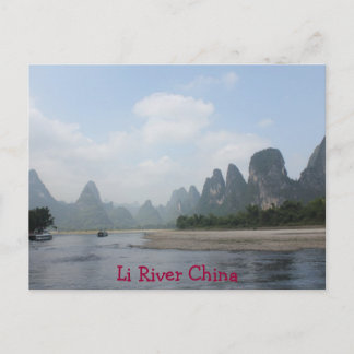 POSTCARD - Li River China Vykort