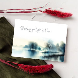 Postcard "Light and love" Vykort