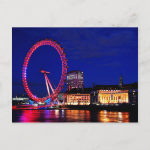Postcard London Öga, London UK Vykort