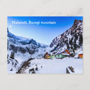 Postcard Malaiesti, Rumänien i Bucegi Vykort