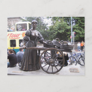 Postcard Molly Malone, Dublin, Irland Vykort