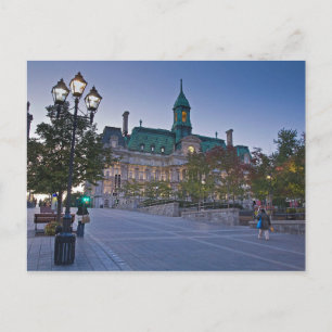 Postcard Montreal (Kanada) Town Hall Vykort
