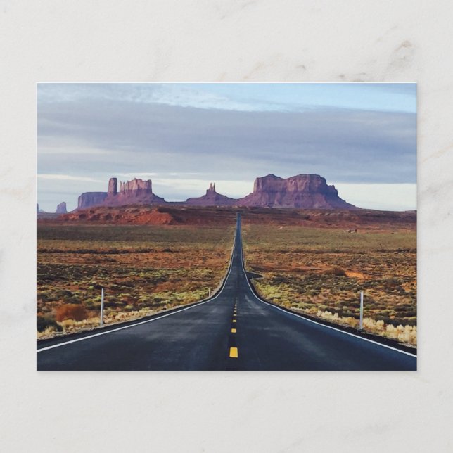 Postcard Monument Valley Utah Vykort (Framsida)
