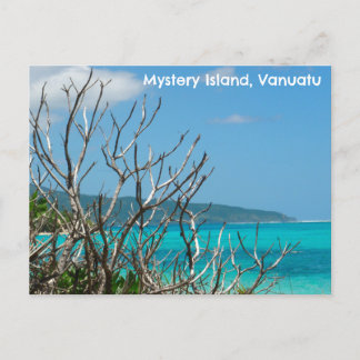 Postcard Mysterön, Vanuatu. Vykort