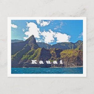 POSTCARD/NAPALI KUSTEN/KAUAI,HAWAII VYKORT