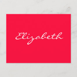 POSTCARD - personlig Vykort