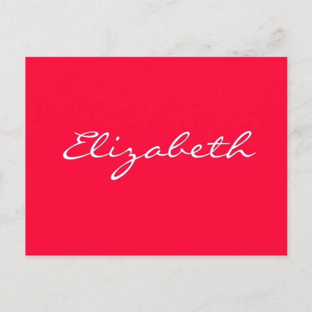 POSTCARD - personlig Vykort (Framsida)