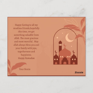 Postcard Ramadhan Kareem Vykort