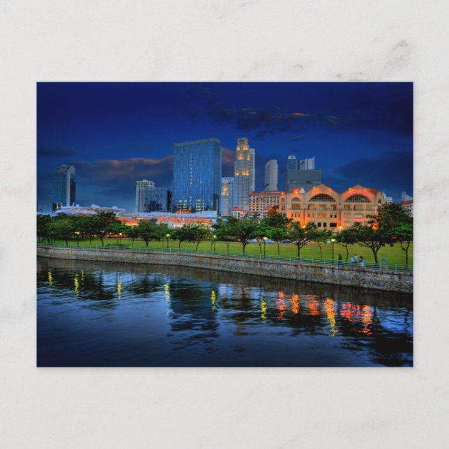 Postcard Robertson Walk, Singapore Vykort (Framsida)