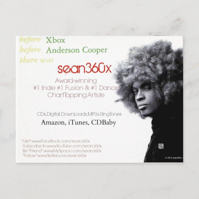 PostCard-sean360x BE Vykort (Framsida)