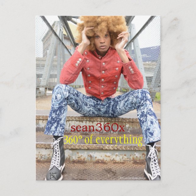 PostCard-sean360x-tum Vykort (Framsida)