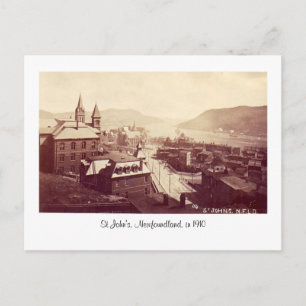 Postcard, St John's, Newfoundland, 1910 Vykort