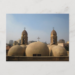 Postcard St.Mark Church, Heliopolis i Kairo Egypte Vykort
