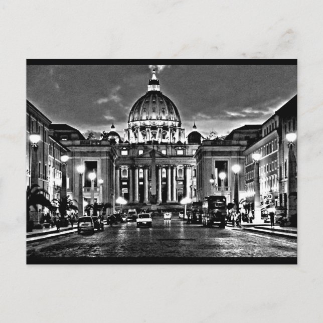Postcard-Ställe-St Peter's Basilica Vykort (Framsida)
