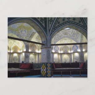 Postcard Sultan Mir Ahmed Hammam, Kashan, Iran Vykort