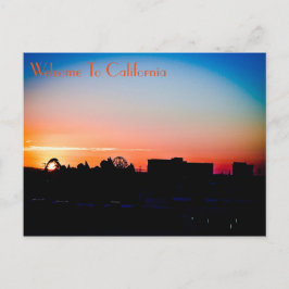 Postcard Sunset Anaheim Vykort