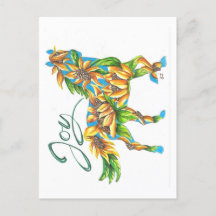 Postcard Sunshine Joy Horse