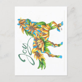 Postcard Sunshine Joy Horse Vykort
