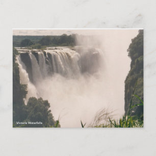 Postcard Victoria Waterfalls Vykort