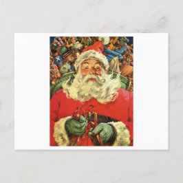 POSTCARD : VINTAGE CHRISTMAS : Jultomten Vykort
