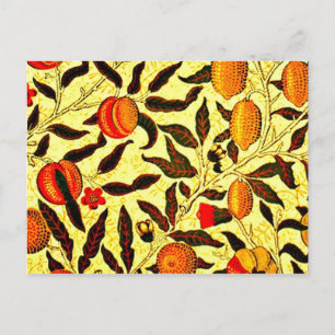 Postcard-Vintage Fabric/Mode-William Morris 22 Vykort