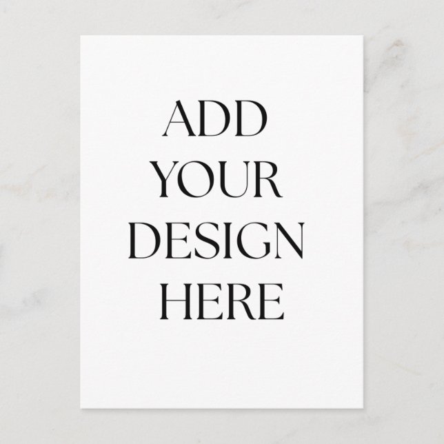 Postcard w/ Backing Vykort (Framsida)