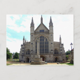 Postcard Winchester Cathedral, Storbritannien Vykort