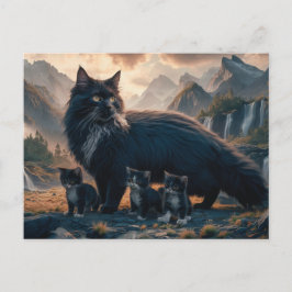 Postcards  Cat  Série 11 21 Vykort