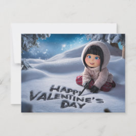 Postcards happy valentine's day vykort