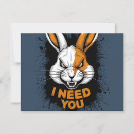 Postcards I Need You 04 Vykort