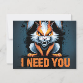 Postcards I Need You 05 Vykort