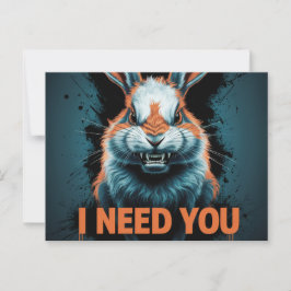 Postcards I Need You Vykort