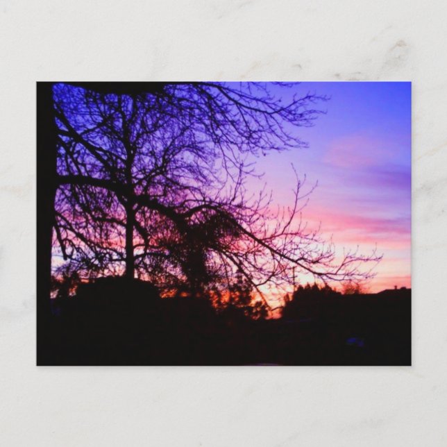 POSTCARDS - SUNSET ON RIVERTON VYKORT (Framsida)