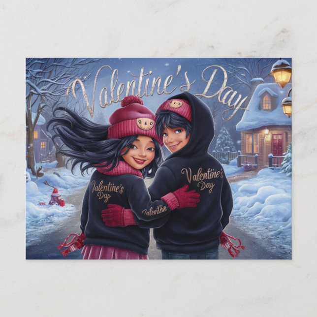 Postcards Valentine's Day 2 12 Vykort (Framsida)