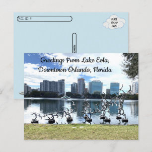 Postcross-Hälsning från Orlando, Florida Vykort