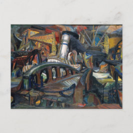 Postcross - Harbour av Josef Presser Vykort