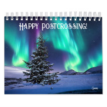 Postcross lycklig - liten kalender