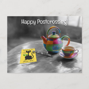 Postcross Tea - vykort