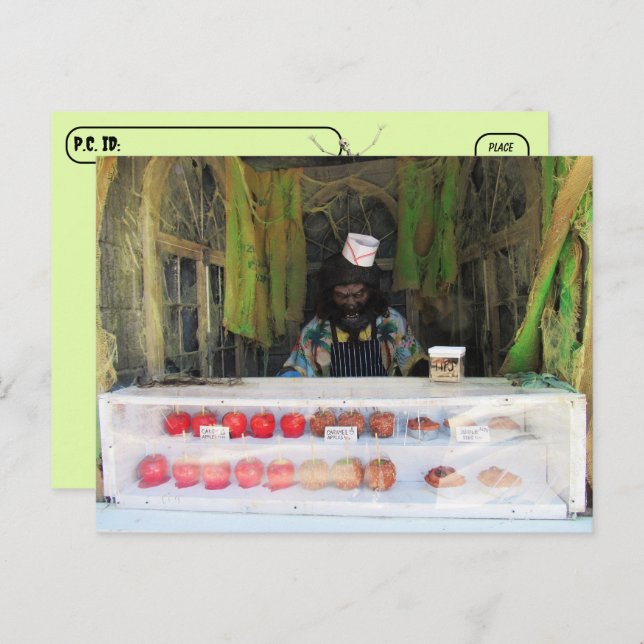 Postcross - Werevarg / Wolfman Salesman Vykort (Fram/baksida)