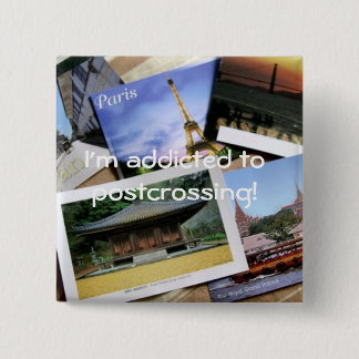 Postcrossing fan badge knapp