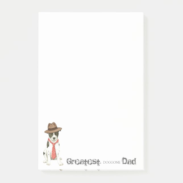 Posten Canaan Hund Pappa Post-it Block (Framsida)